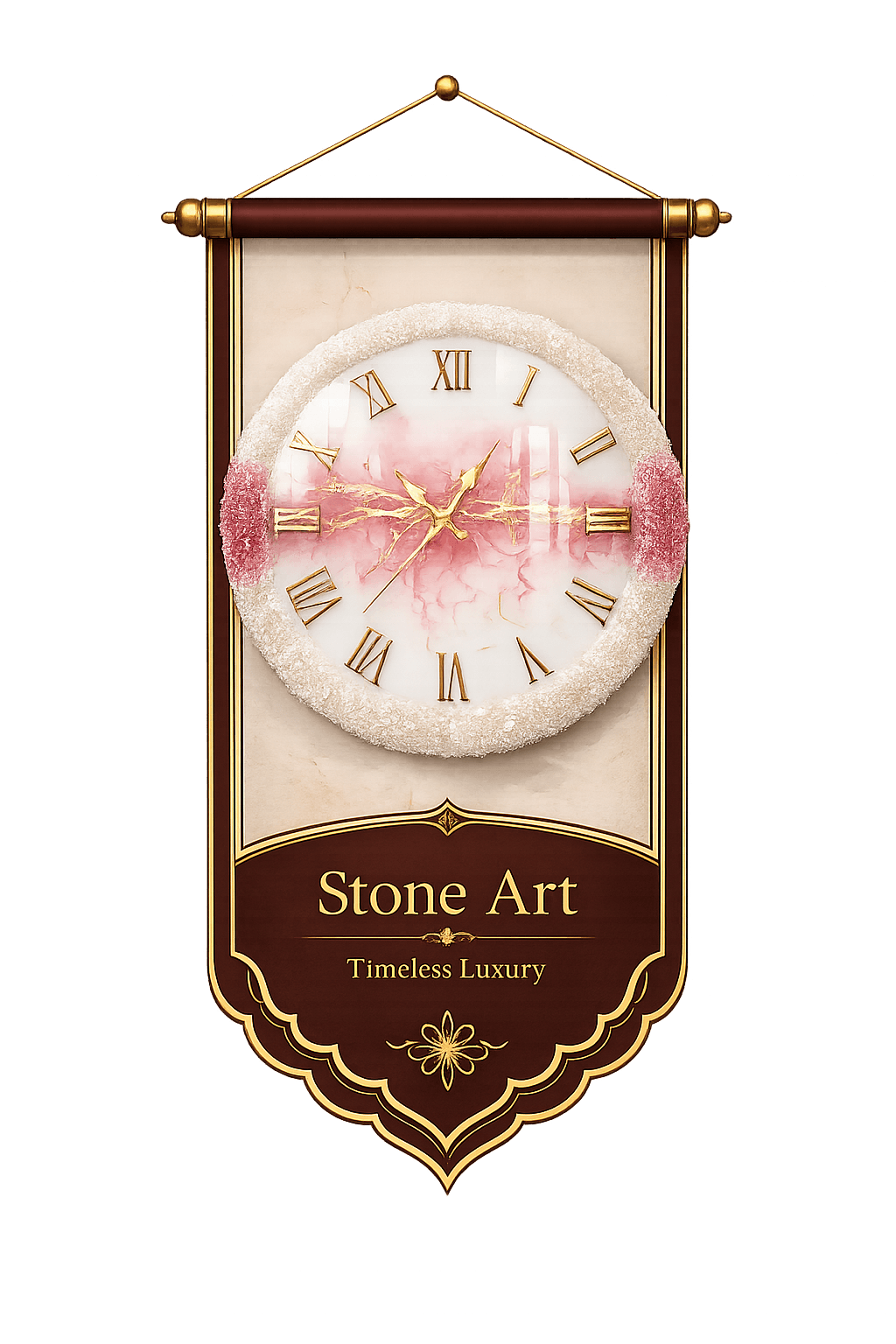 Stone Art Clocks